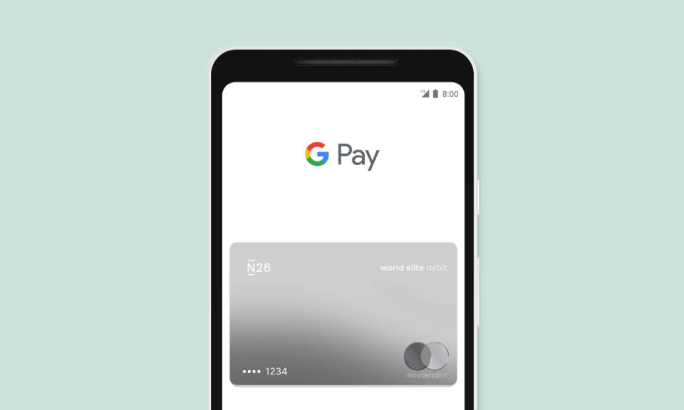 N26 lanceert Google Pay voor klanten in Nederland