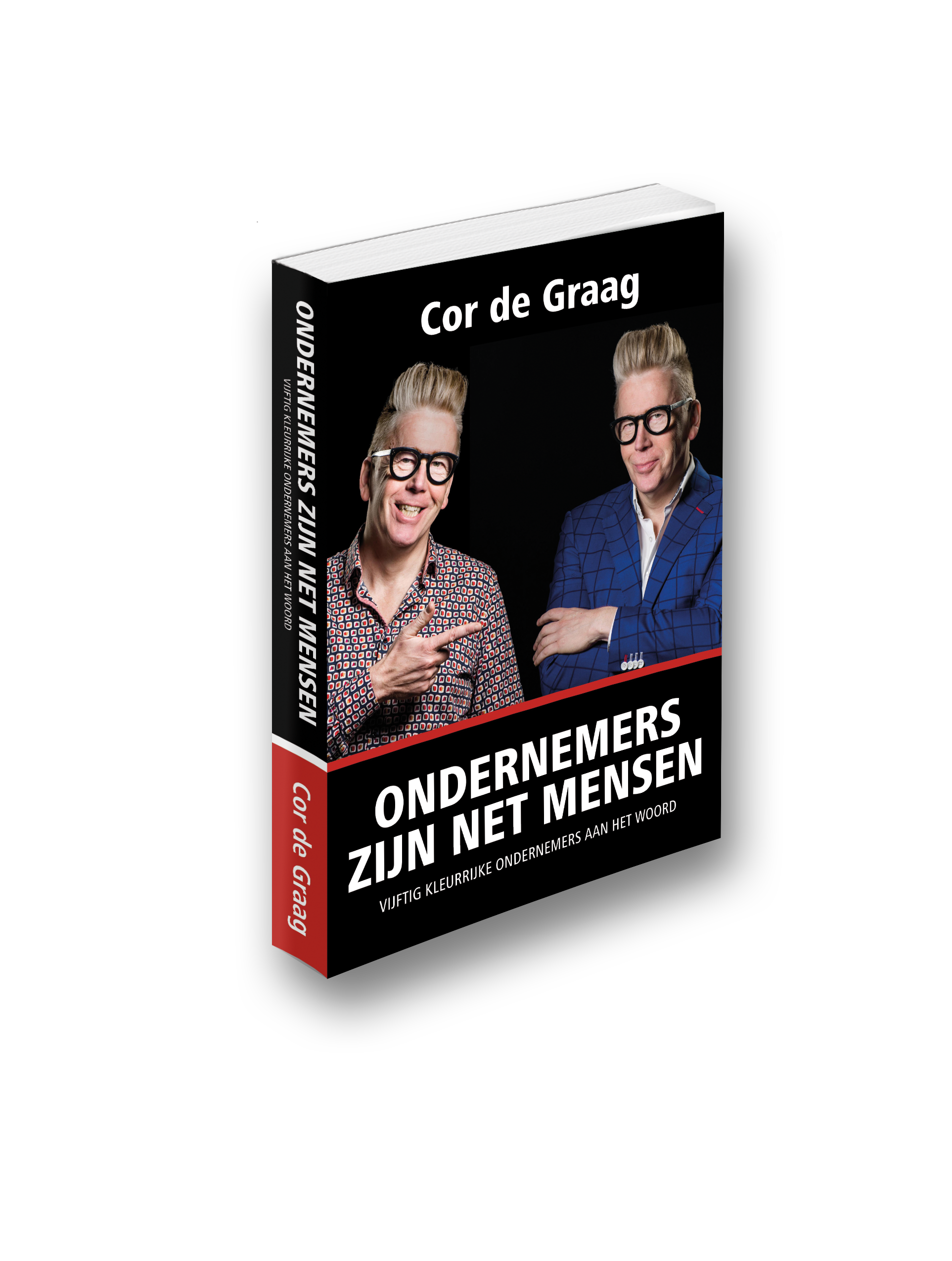 Vijftig verhalen van bijzondere en inspirerende ondernemers gebundeld in boek ‘Ondernemers zijn net mensen’