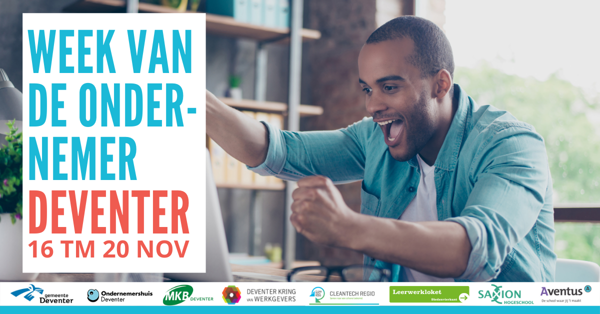 ONLINE INSPIRATIE EN KENNIS IN WEEK VAN DE ONDERNEMER DEVENTER