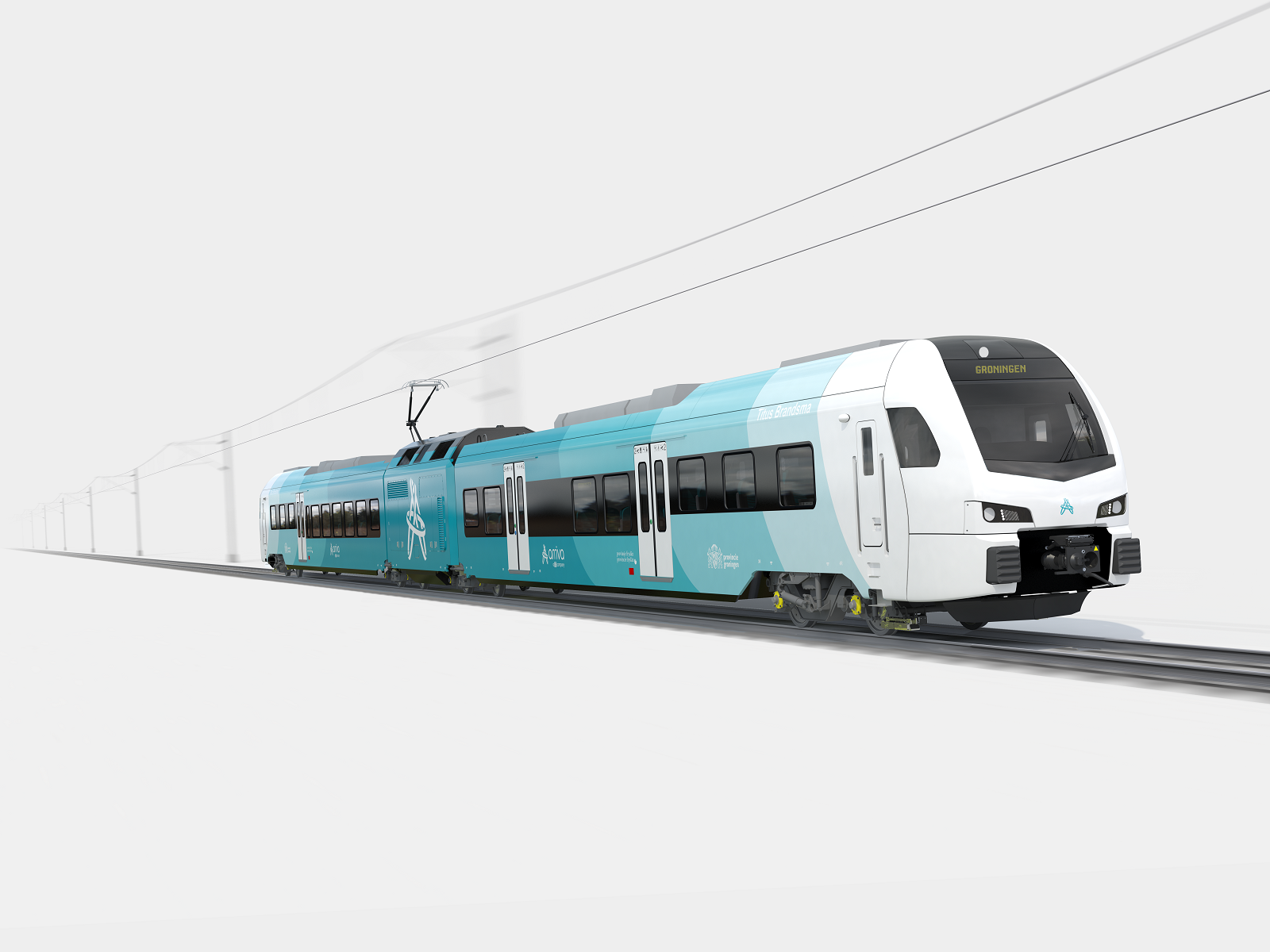 Passerende sneltrein nieuw voor Mantgum en Buitenpost