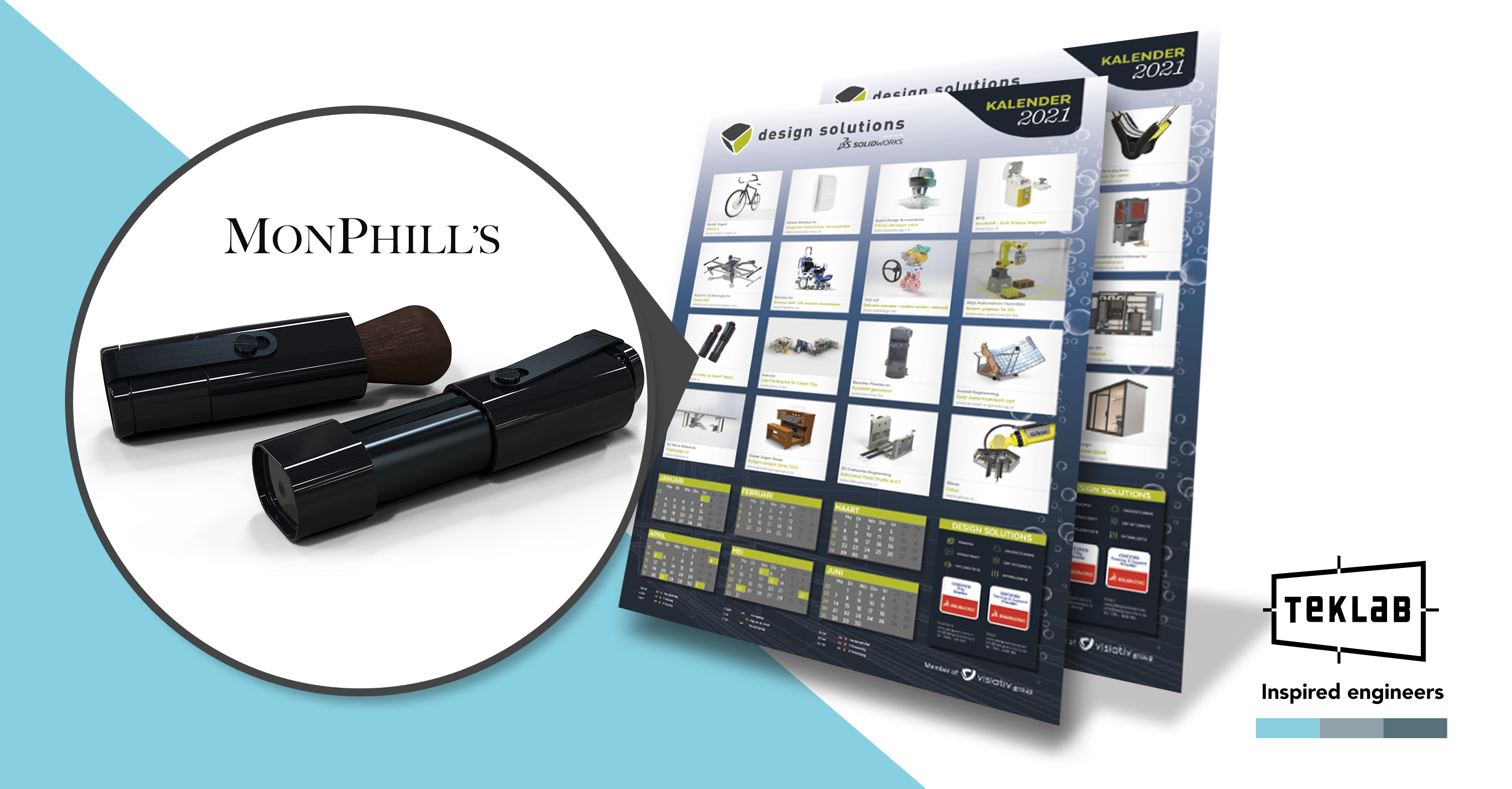 Design Solutions kalender 2021 met mooie projecten