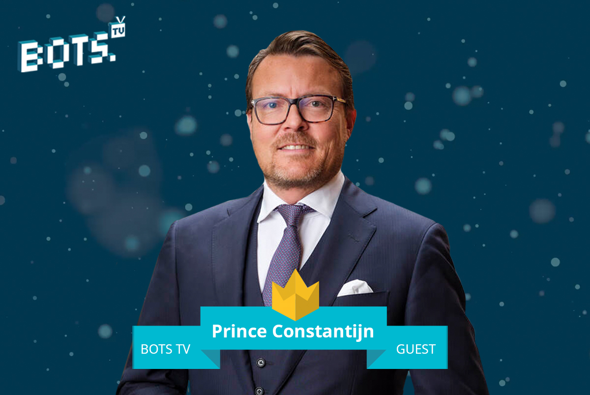 Constantijn van Oranje te gast bij BOTS TV op 23 april