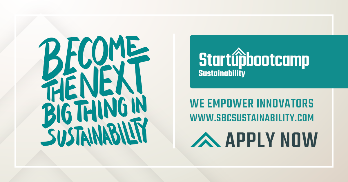 Duurzaamheidsprogramma Startupbootcamp