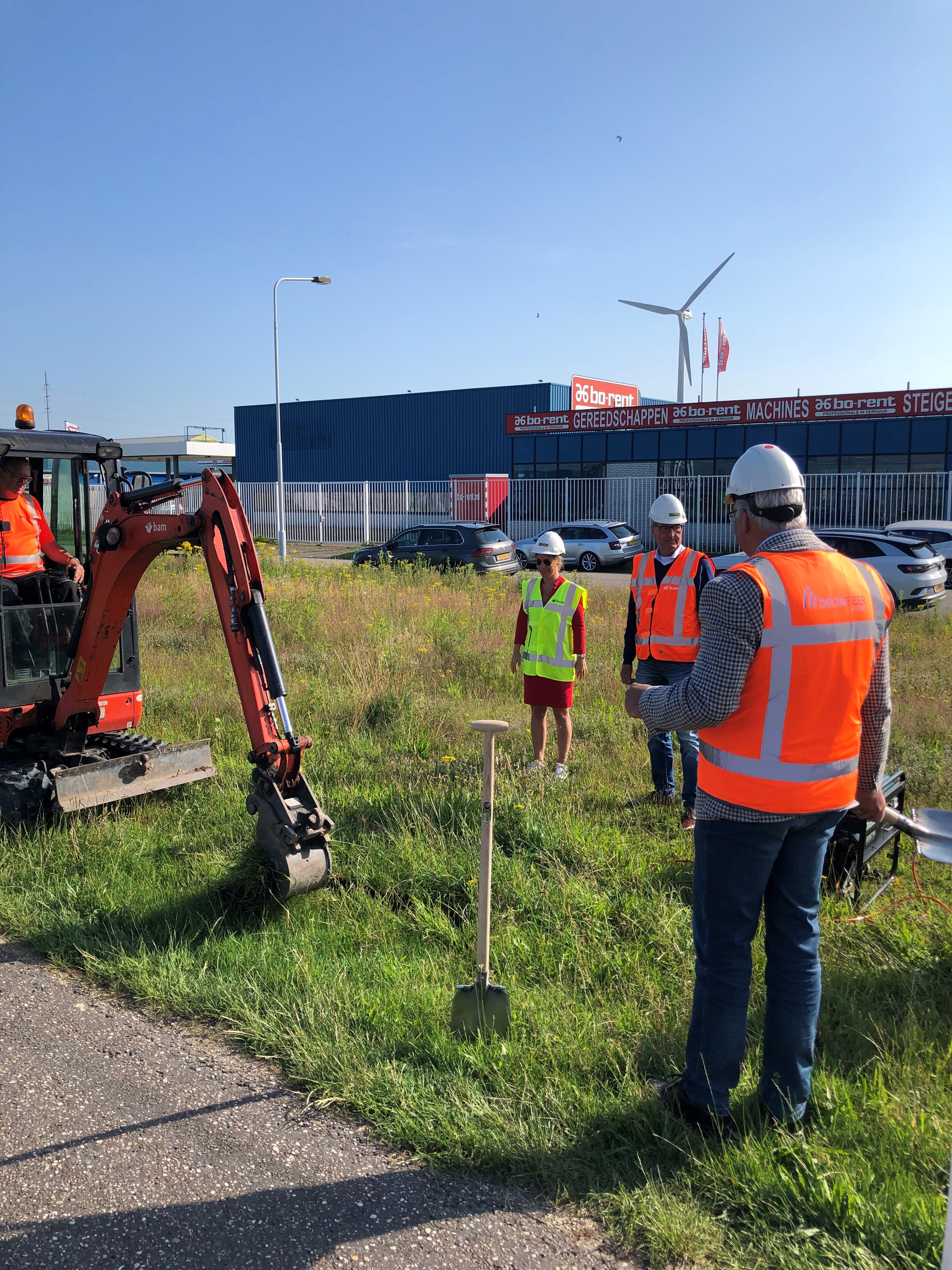 DELTA Fiber Netwerk start aanleg glasvezel op bedrijventerreinen Heerenveen