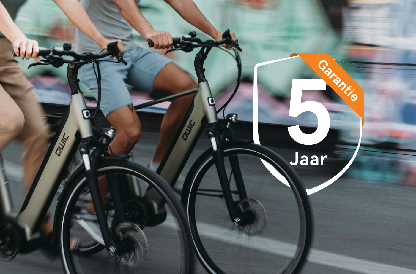 Actie: 5 jaar garantie op QWIC e-bikes