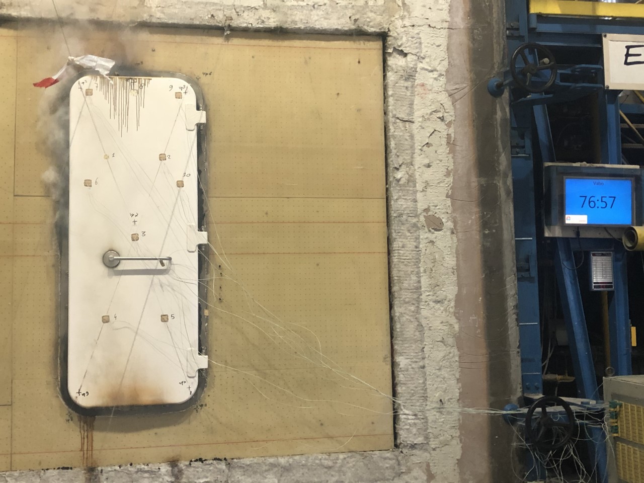 VABO Composites onthult brandwerende deuren gelijkwaardig aan A60