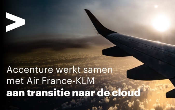 Accenture werkt samen met Air France-KLM aan transitie naar de cloud