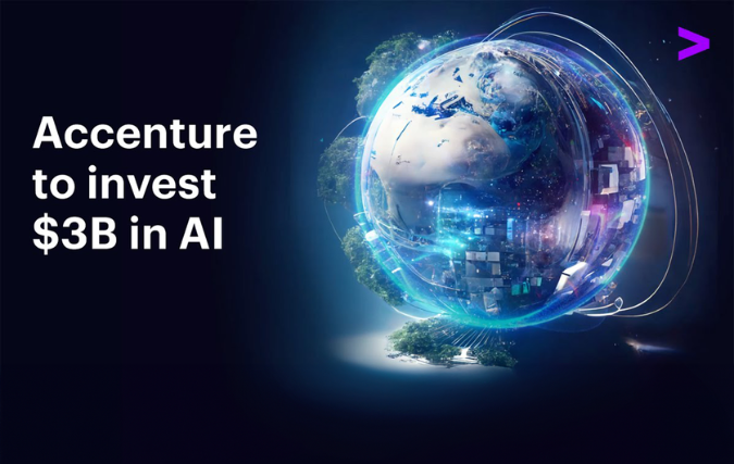 Accenture zet groots in op AI met $3 miljard investering