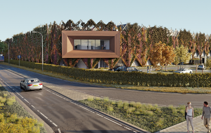 Mymesh rust logistiek centrum ARA Almelo uit met slim draadloos en energiezuinig verlichtingssysteem