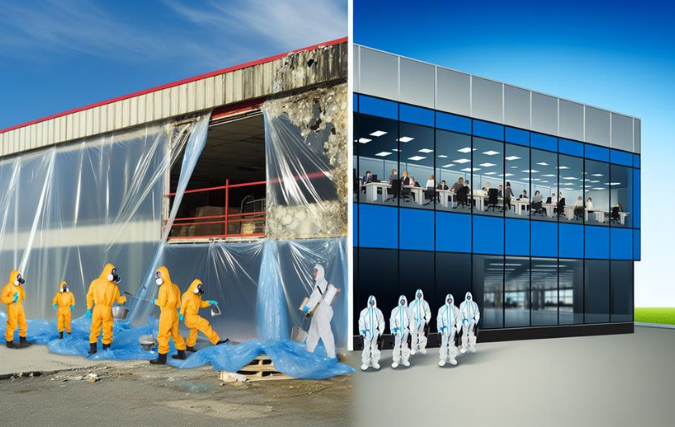 De kosten en voordelen van asbestverwijdering voor commerciële gebouwen