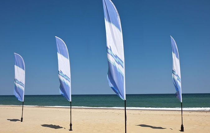 Unieke toepassingen van beachflags