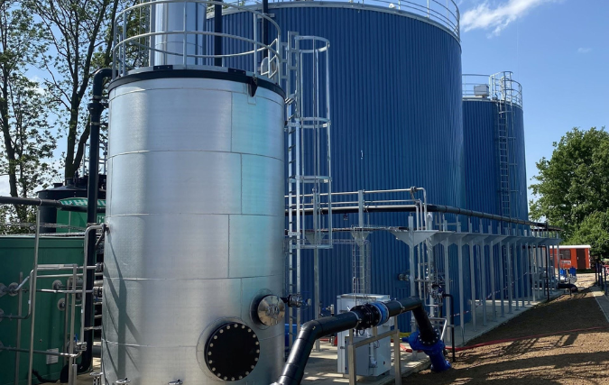 Biogasinstallatie geopend: start duurzame behandeling restwater Papierfabriek Doetinchem