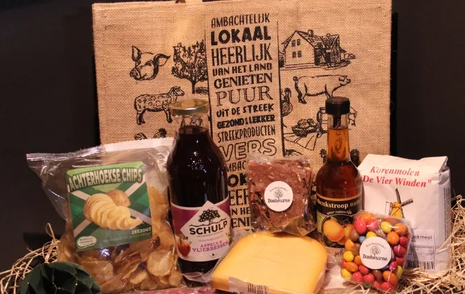 Kerstpakket op maat bij Boerderijwinkel Bosheurne