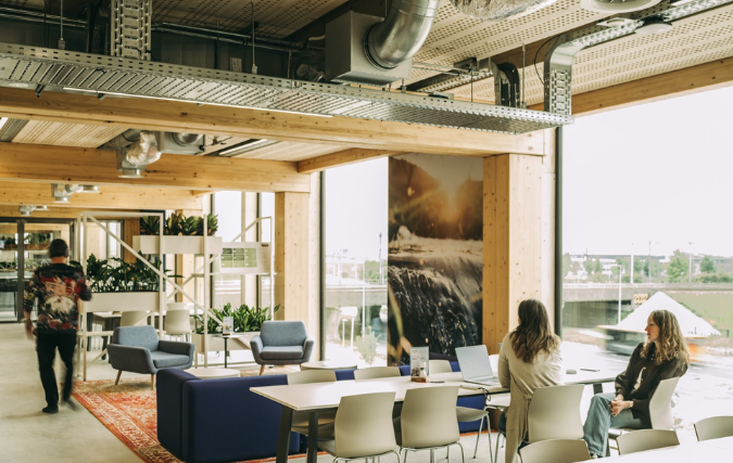 COARE ontwerpt en realiseert interieur Alliander-regiokantoor Westpoort Amsterdam