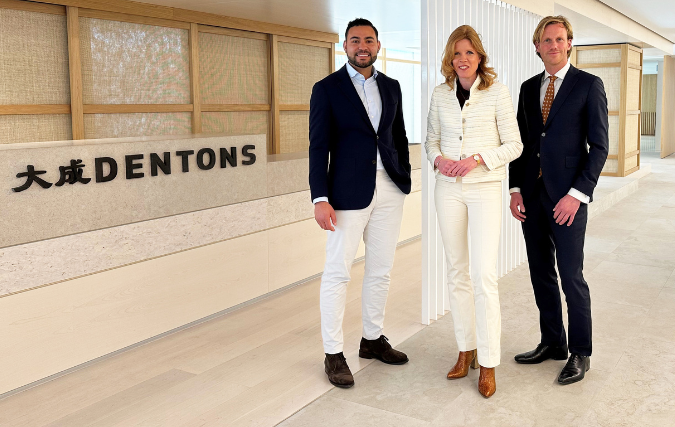 Dentons benoemt drie nieuwe partners