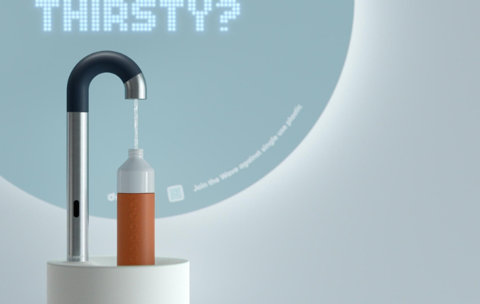 Onemeeting.com is launching partner van innovatieve Dopper Water Tap 