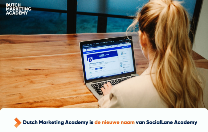 Dutch Marketing Academy is de nieuwe naam van SocialLane Academy