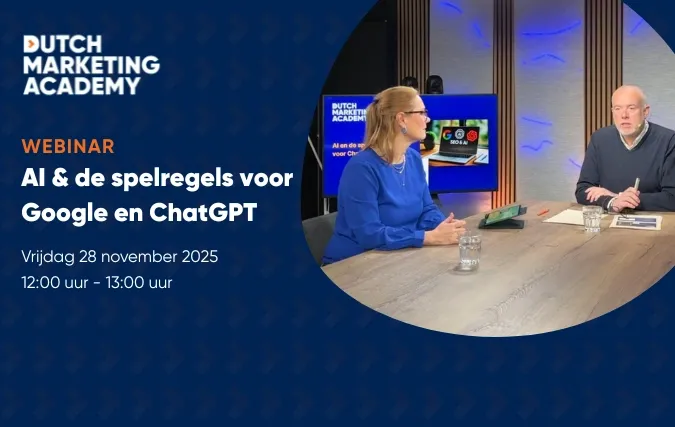 Aankondiging Webinar: AI en de spelregels voor Google en ChatGPT