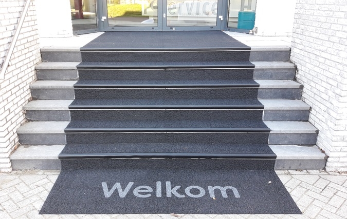 Een goede eerste indruk maak je met de juiste entreemat
