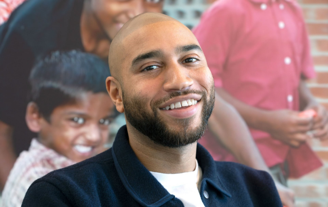 Edson da Graça ambassadeur voor SOS Kinderdorpen