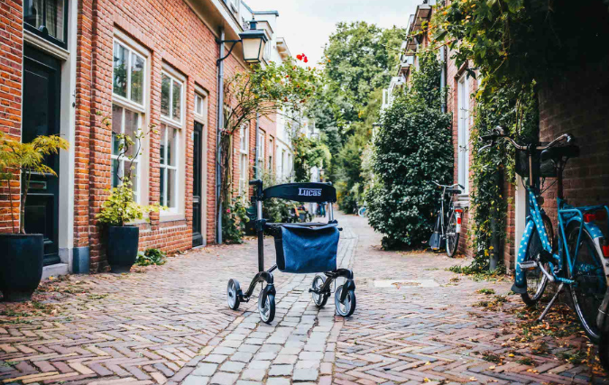 Minder keuzestress met de lichtgewicht Lucas rollator