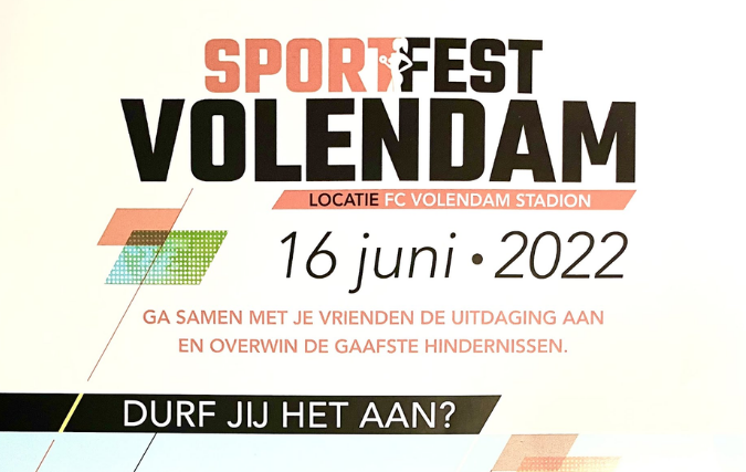 Sportfest Volendam biedt nieuw alternatief voor typische duffe heidag