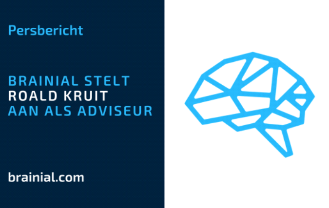 Brainial stelt Roald Kruit aan als adviseur