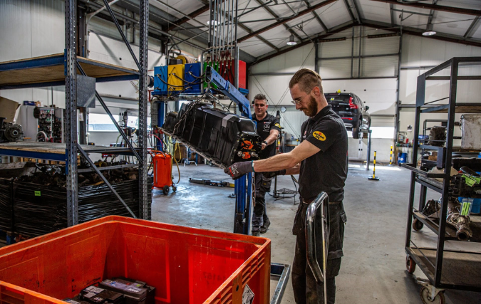 Hergebruik afgedankte batterij uit elektrische auto stijgt naar 83% 