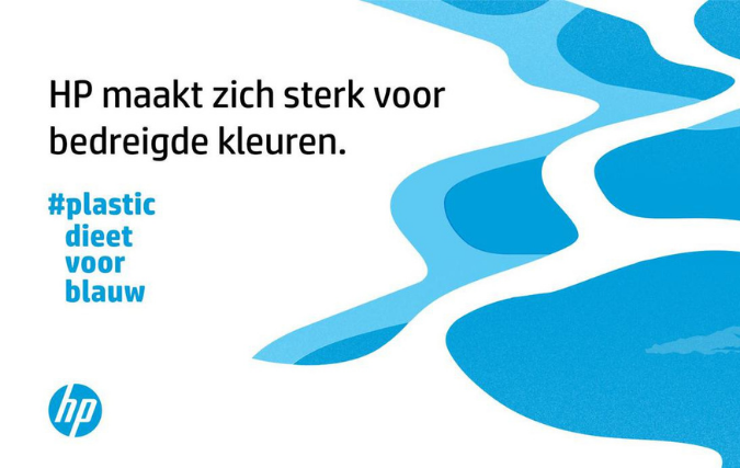HP Nederland maakt zich sterk voor bedreigde kleursoorten en presenteert samen met Plastic Soup Foundation het plastic dieet