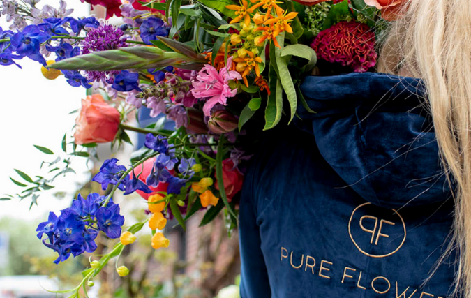 Pure Flowers Den Haag aantoonbaar duurzaam met  gouden status Barometer Duurzame Bloemisten