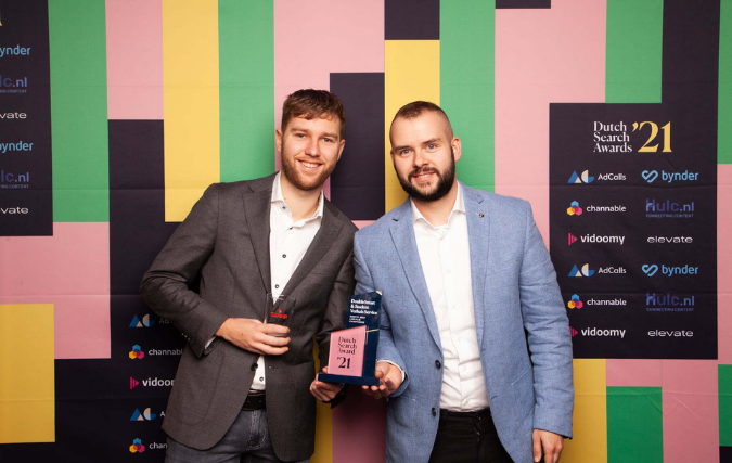 Gouds onlinemarketingbureau DoubleSmart valt in 2021 driedubbel in de prijzen