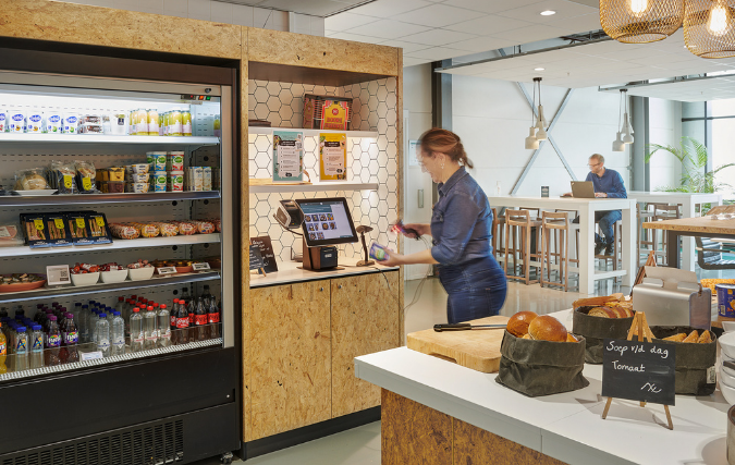Selfservice concepten in bedrijfsrestaurants in opmars