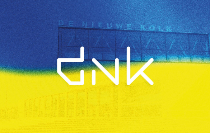 De Nieuwe Kolk kleurt geel en blauw voor Oekraïne