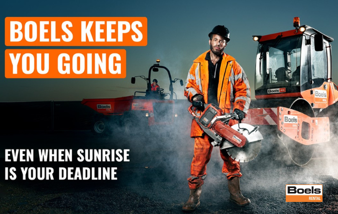 Boels Rental lanceert positioneringscampagne in samenwerking met Greenhouse
