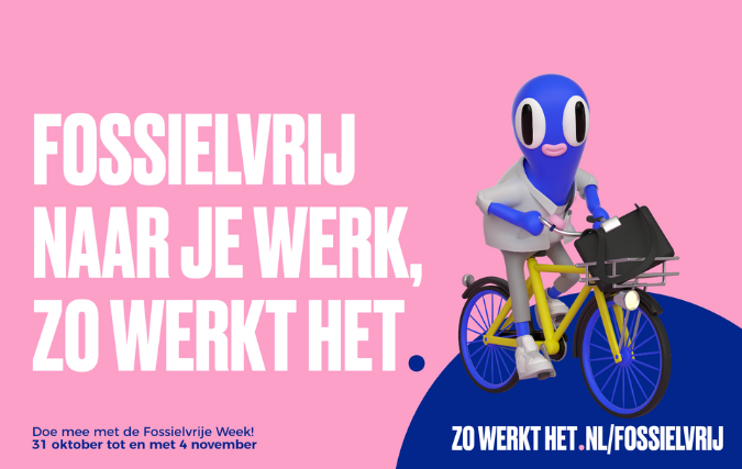 Doe mee met de Zo Werkt Het Fossielvrije Week van 31 oktober tot en met 4 november