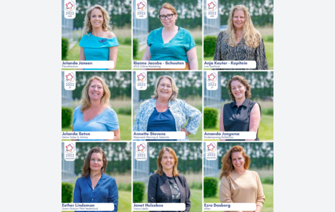 Genomineerden Flevolandse Zakenvrouw van het Jaar 2022 bekend en  verkiezingsavond zal plaats vinden in het congresgebouw op de Floriade Expo