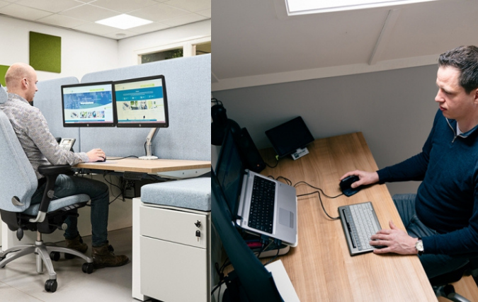 Hybride Werken: overal en altijd ergonomisch aan het werk
