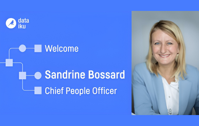 Dataiku verwelkomt Sandrine Bossard als Chief People Officer