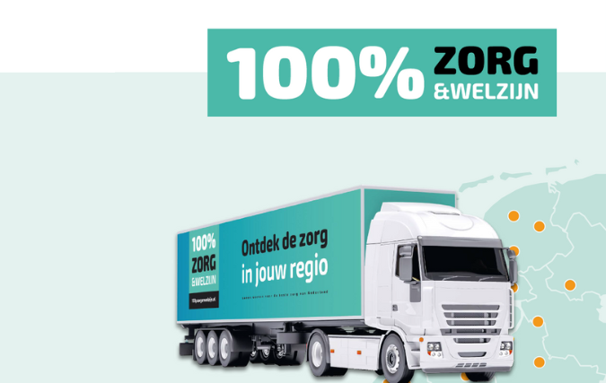 Zorg & Welzijn-Truck bij ROC Rivor