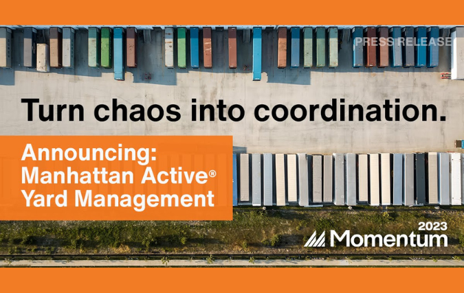 Manhattan Associates kondigt de next-generation Yard Management-oplossing aan