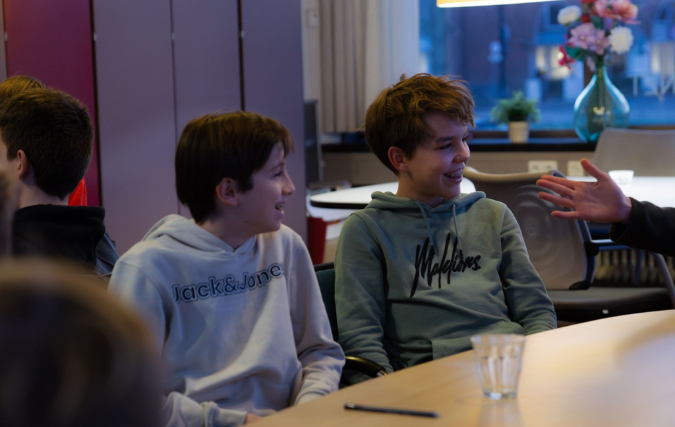 Jonge ondernemers aan de slag bij StartUp Junior