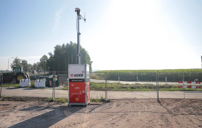 Slimme camerabewaking voorkomt stilstand op bouw(projecten)