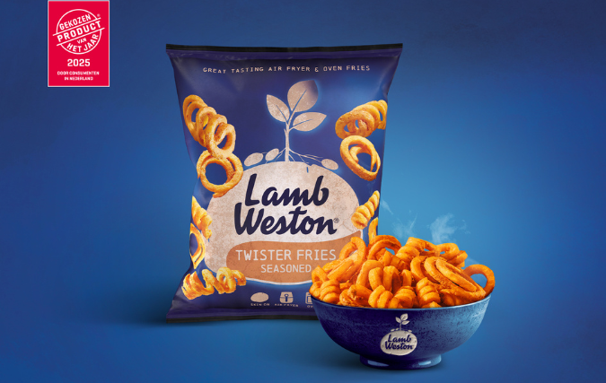 Lamb Weston wint gekozen product van het jaar award 
