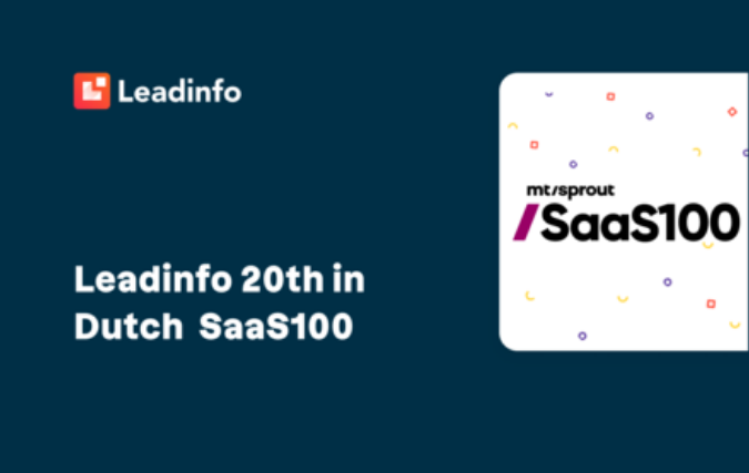 Leadinfo bemachtigt toppositie in MT/Sprout SaaS100