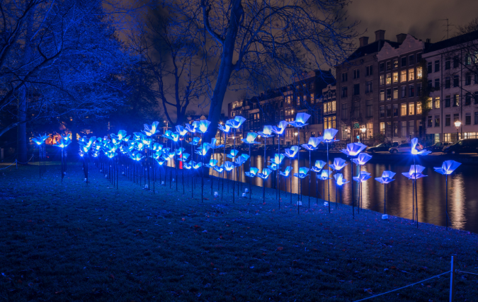 Beleef de magie van het Amsterdam Light Festival
