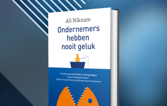 Ali Niknam lanceert nieuwe editie ‘Ondernemers hebben nooit geluk’