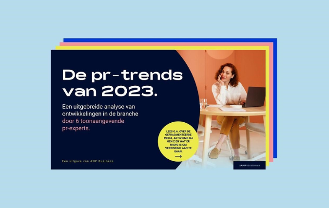 Pr-trends in 2023: onderzoek van ANP Business onder pr-experts