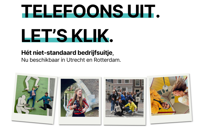 Een origineel teamuitje zonder telefoon: ontdek Utrecht of Rotterdam met een Polaroidcamera