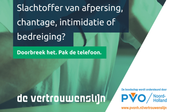 PVONH en Vertrouwenslijn bundelen krachten en bieden ondernemers in Noord-Holland perspectief bij afpersing en intimidatie