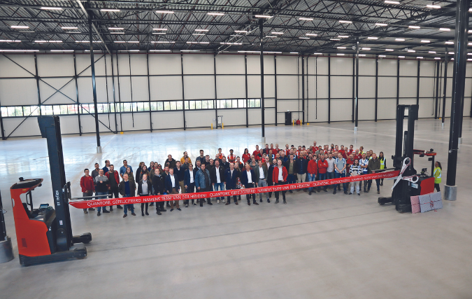 Uitbreiding Quantore distributiecentrum officieel geopend